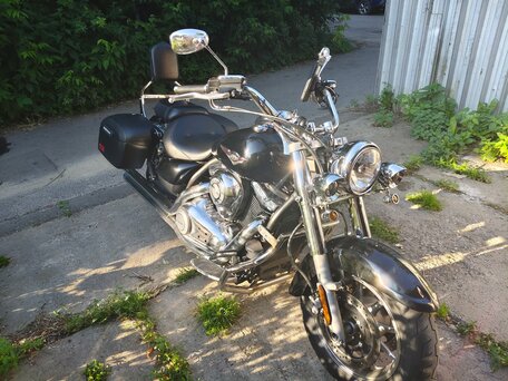 2011 Kawasaki VN1700 Vulcan, чёрный, 550000 рублей, вид 3
