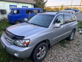 2003 Toyota Highlander I (XU20), серебристый, 1100000 рублей, вид 1