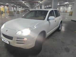 2009 Porsche Cayenne S I Рестайлинг (957), белый, 1530000 рублей, вид 2