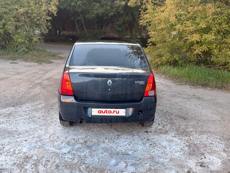 2008 Renault Logan I, серый, 190000 рублей, вид 4