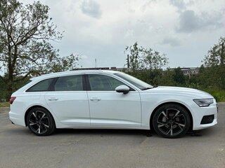 2019 Audi A6 40 TDI V (C8), белый, 3490000 рублей, вид 4