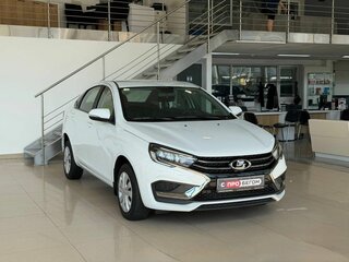 2024 Lada (ВАЗ) Vesta I Рестайлинг (NG), белый, 1379900 рублей, вид 1