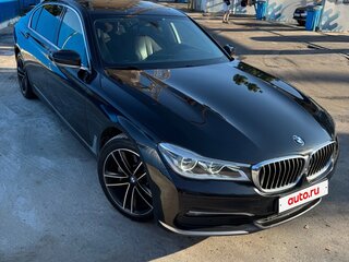 2017 BMW 7 серии Long 730Ld xDrive VI (G11/G12), чёрный, 3250000 рублей, вид 2