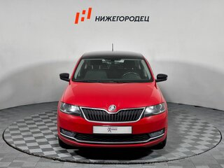 2019 Skoda Rapid I Рестайлинг, красный, 1222000 рублей, вид 2