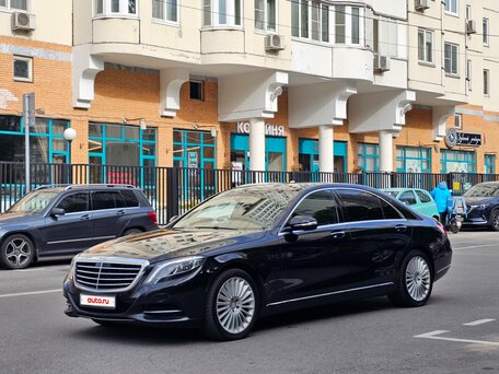 2016 Mercedes-Benz S-Класс 400 Long VI (W222, C217), чёрный, 2749000 рублей, вид 5