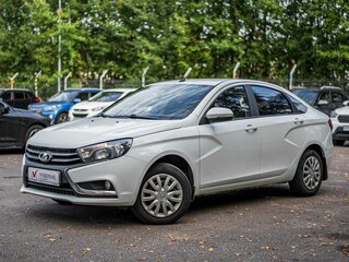 2018 Lada (ВАЗ) Vesta I, белый, 692000 рублей, вид 1