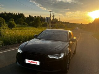 2011 Audi A6 IV (C7), чёрный, 1300000 рублей, вид 3