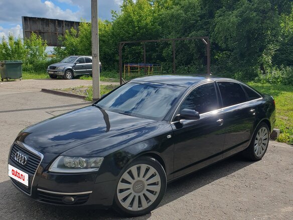 2007 Audi A6 III (C6), чёрный, 980000 рублей - вид 3