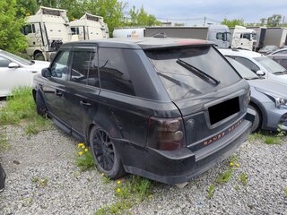 2007 Land Rover Range Rover Sport Supercharged I, чёрный, 570000 рублей, вид 4