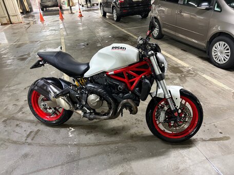 2015 Ducati Monster 821, белый, 490000 рублей, вид 5
