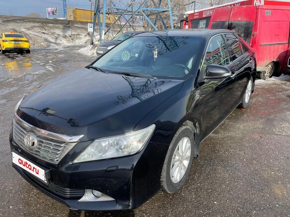 2011 Toyota Camry VII (XV50), чёрный, 1350000 рублей - вид 13