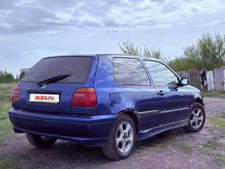 1996 Volkswagen Golf III, синий, 100000 рублей, вид 5