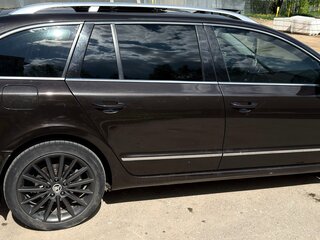 2013 Skoda Superb II Рестайлинг, коричневый, 1500000 рублей, вид 5
