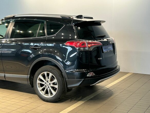 2016 Toyota RAV4 IV (XA40) Рестайлинг, чёрный - вид 6