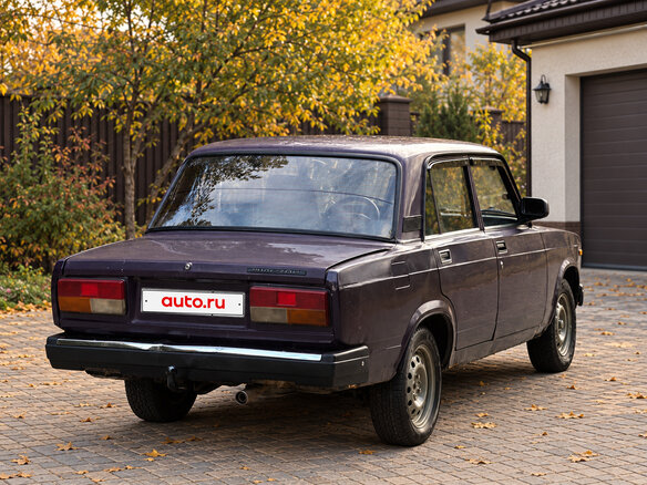 2004 Lada (ВАЗ) 2107, фиолетовый, 68000 рублей - вид 2