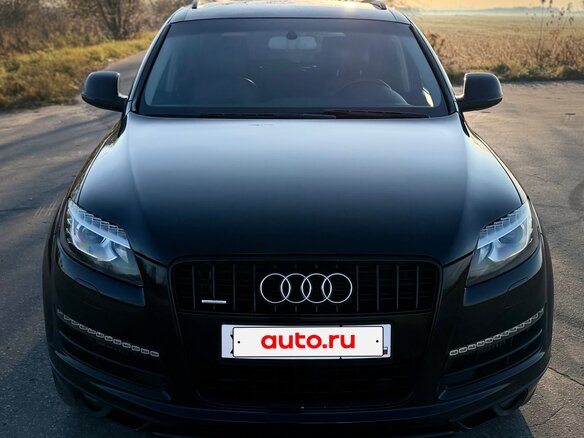 2012 Audi Q7 I (4L) Рестайлинг, чёрный, 1940000 рублей - вид 2