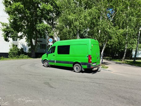 2009 Volkswagen Crafter, зелёный, 1400000 рублей, вид 4
