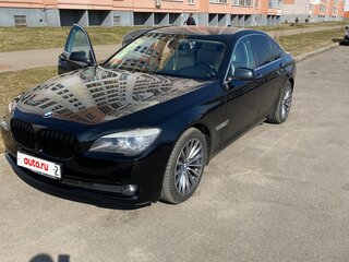 2012 BMW 7 серии 740d xDrive V (F01/F02/F04), чёрный, 2250000 рублей, вид 1