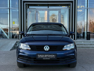 2016 Volkswagen Jetta VI Рестайлинг, синий, 1180000 рублей, вид 2