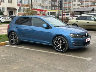 2013 Volkswagen Golf VII, голубой, 1250000 рублей, вид 4