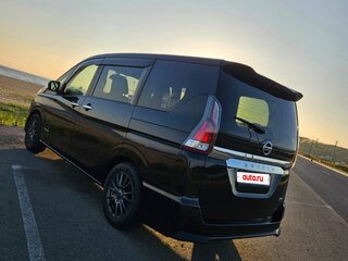 2016 Nissan Serena S-Hybrid V (C27), чёрный, 1550000 рублей, вид 3
