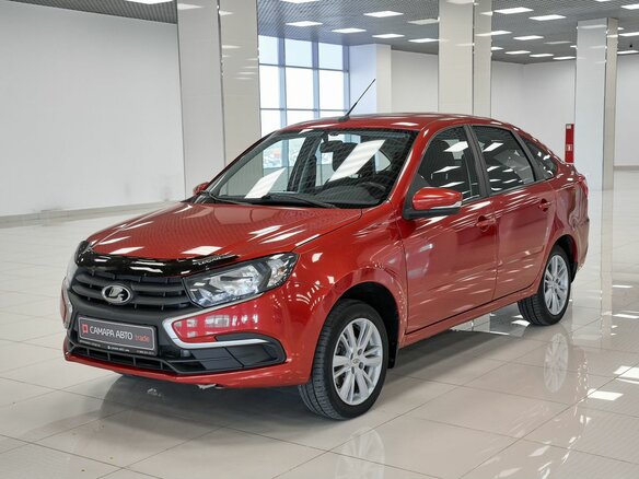 2022 Lada (ВАЗ) Granta I Рестайлинг, красный, 551000 рублей