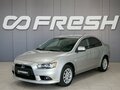2013 Mitsubishi Lancer X Рестайлинг, серебристый, 990000 рублей - вид 2