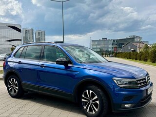 2019 Volkswagen Tiguan II, синий, 1750000 рублей, вид 5