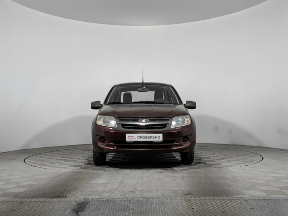 2014 Lada (ВАЗ) Granta I, красный, 249000 рублей - вид 1