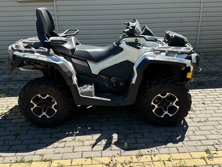 2015 BRP Can-Am Outlander MAX 1000R LTD, серебристый, 1400000 рублей, вид 3