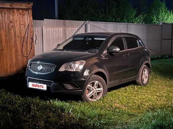2011 SsangYong Actyon II, чёрный, 830000 рублей