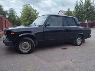 2010 Lada (ВАЗ) 2107, чёрный, 230000 рублей, вид 2