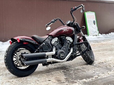 2023 Indian Scout, красный, 1205000 рублей, вид 3