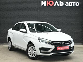 2025 Lada (ВАЗ) Vesta I Рестайлинг (NG), белый, 1870000 рублей, вид 3