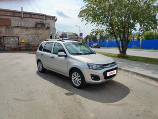 2015 Lada (ВАЗ) Kalina II, серебристый, 429000 рублей, вид 4