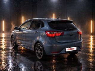 2014 Kia Rio III, голубой, 1240000 рублей, вид 4