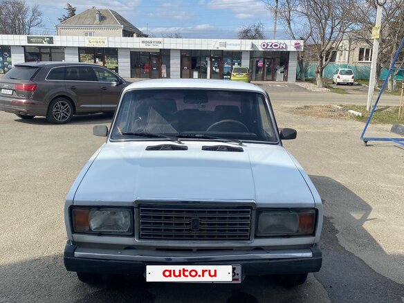 2004 Lada (ВАЗ) 2107, белый - вид 5