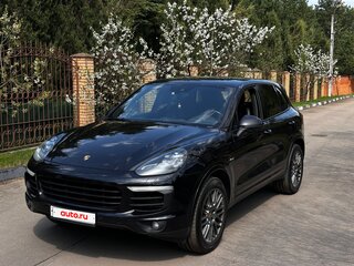 2017 Porsche Cayenne Diesel II Рестайлинг (958), чёрный, 3850000 рублей, вид 2