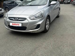 2011 Hyundai Solaris I, серый, 598000 рублей, вид 3