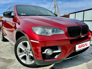2008 BMW X6 35i 6-speed I (E71), красный, 1999000 рублей, вид 4