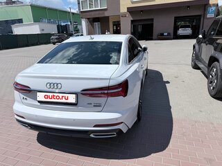 2021 Audi A6 45 TFSI V (C8), белый, 4798000 рублей, вид 4