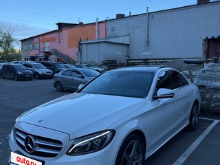 2017 Mercedes-Benz C-Класс 250 d 9G-TRONIC IV (W205), белый, 2900000 рублей, вид 2