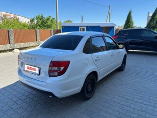 2022 Lada (ВАЗ) Granta I Рестайлинг, белый, 637600 рублей, вид 3