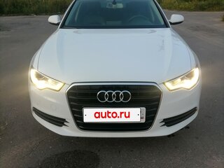2011 Audi A6 IV (C7), белый, 1450000 рублей, вид 1
