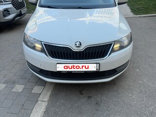 2017 Skoda Rapid I Рестайлинг, белый, 1090000 рублей, вид 1