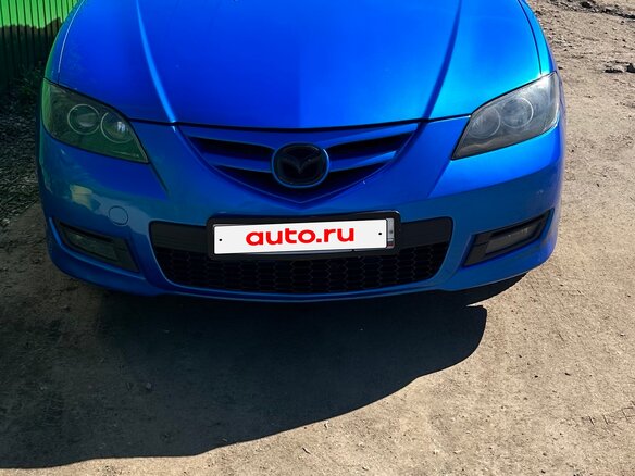 2006 Mazda 3 I (BK) Рестайлинг, синий - вид 8