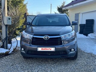 2015 Toyota Highlander III (XU50), серый, 3410000 рублей, вид 3