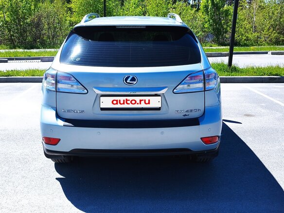 2010 Lexus RX 450h III, голубой, 2500000 рублей - вид 10