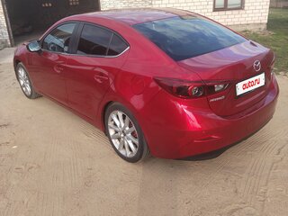 2017 Mazda 3 III (BM) Рестайлинг, красный, 1300000 рублей, вид 4