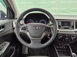 2020 Hyundai Solaris II Рестайлинг, чёрный, 1419000 рублей, вид 5